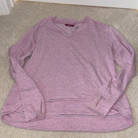 L.L. Bean Tops - L.L. Bean Pink V-Neck Top